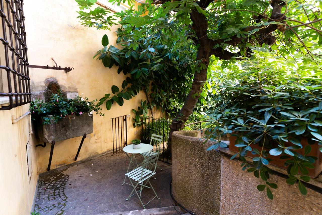 Quiet Trevi Fountain Apartment With Patio And Backyard Rzym Zewnętrze zdjęcie